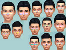 Sims 4 — Pride Facepaint by workingboiz_ — A recoloured version of facepaint from the sims. 13 swatches for 13 flags