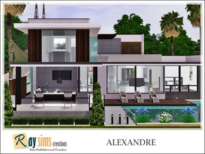 Sims 3 — Alexandre by Ray_Sims — This house has 2 bedrooms, and 3 bathrooms. I really hope you guys like it.. Thank you