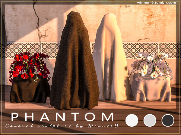 Sims 4 — Covered sculpture by Winner9 — This is covered sculpture from my set Phantom, you can find it easy in your game