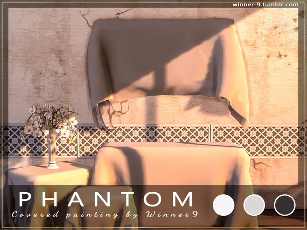 Sims 4 — Covered painting by Winner9 — This is covered painting from my set Phantom, you can find it easy in your game by