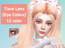 Sims 4 — Tiareeyes_c04 by TIAREHOME — cs4 12colors. flowers in the eyes cute.