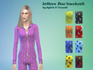 Sims 4 — Jeffree Star Cosmetics Tracksuit v2 by AylishOConaill — Improved version of my previous custom content. This