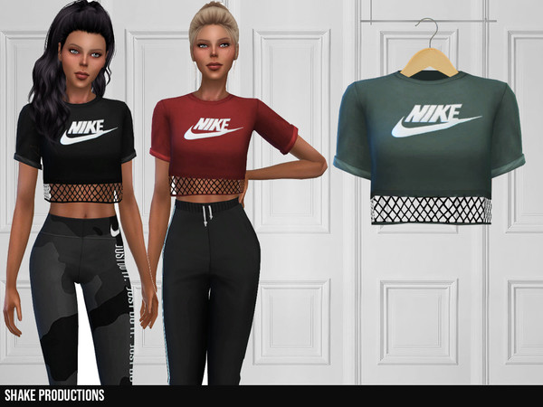 Sims 4 — ShakeProductions 330 - Top by ShakeProductions — Tops/Tanks New Mesh All LODs Handpainted 12 Colors