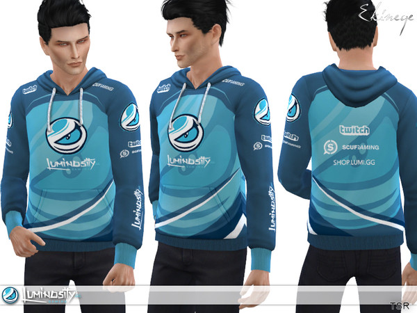 Sims 4 — Luminosity Gaming - Hoodie by ekinege — The Official Team Luminosity Gaming Hoodie