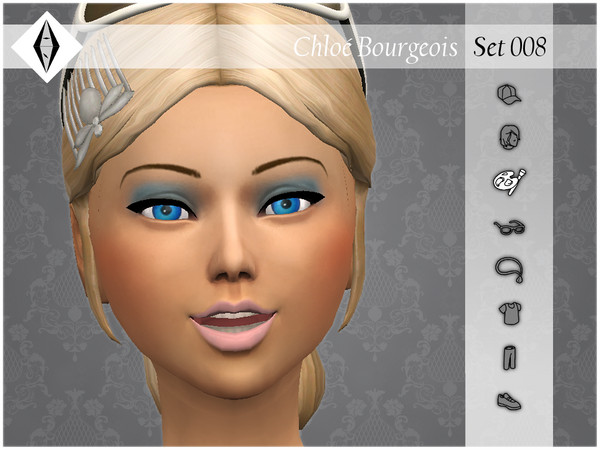 Sims 4 —  by AleNikSimmer — THIS PACK HAS ONLY THE CONTACTS. -TOU-: DON'T reupload my items as yours. DON'T reupload my