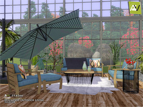 Sims 3 — Dogwood Outdoor Living by ArtVitalex — - Dogwood Outdoor Living - ArtVitalex@TSR, Dec 2019 - All objects are