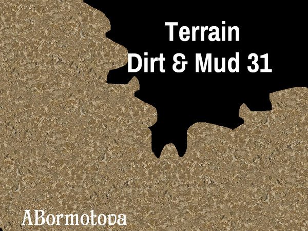 Sims 4 — Terrain Dirt & Mud 31 by abormotova2 — For gardeners or simply dirty and muddy sections.