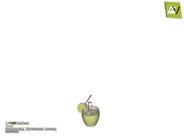 Sims 4 — Stockwell Glass Full Of Juice by ArtVitalex — - Stockwell Glass Full Of Juice - ArtVitalex@TSR, Nov 2019