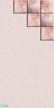 Sims 2 — Sweet Little Butterflies - CT1 by Lorah — The pink tiles in this set create a perfect (girl) child's bath and