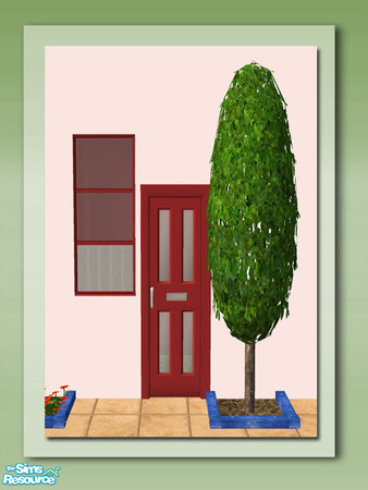 Sims 2 — Tall Egg Shrub by Shakeshaft — Part of a set of Shrubs to add architecture and colour to your sims gardens,set