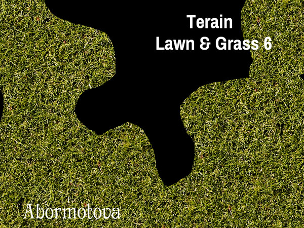 Sims 4 — Terrain Lawn & Grass 6 by abormotova2 — Terrain from a set of nice and not so nice lawns & grasses for