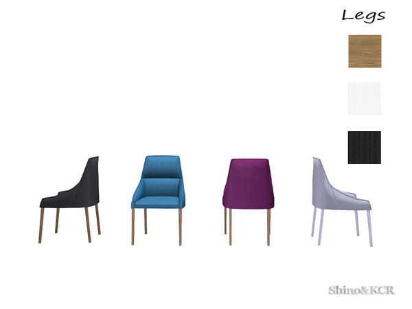 Sims 4 — Dining Rose - Dining Chair by ShinoKCR — Dining Room Furniture inspired by Ligne Roset