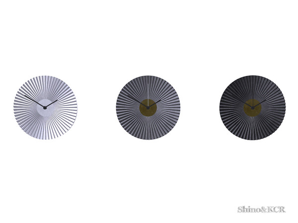 Sims 4 — Dining Rose - Wall Clock by ShinoKCR — Dining Room Furniture inspired by Ligne Roset Find it in Wall Sculptures