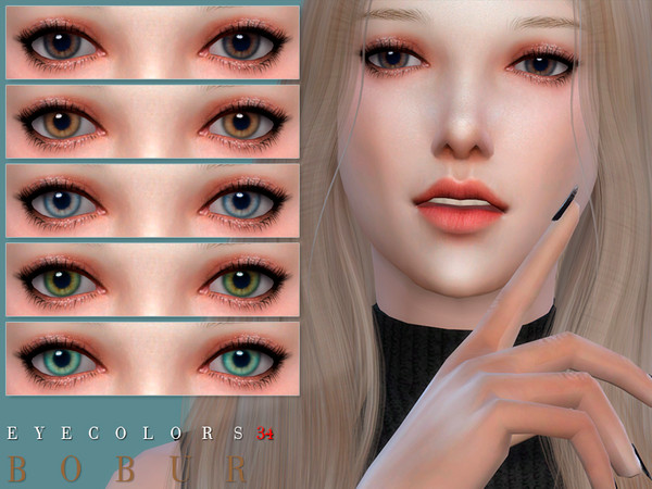 Sims 4 — Bobur Eyecolors 34 by Bobur2 — Eyecolors for all ages 12 colors HQ I hope you like it