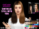 Sims 4 — bnt0 retexture - sintiklia still into you hair (NEEDS MESH!) by bnt0 — DOWNLOAD MESH HERE: