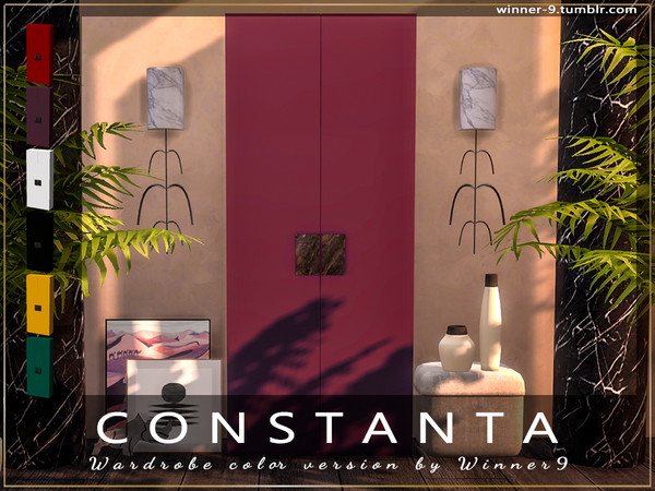 Sims 4 — Wardrobe color version by Winner9 — This is wardrobe color version from my set Constanta, you can find it easy
