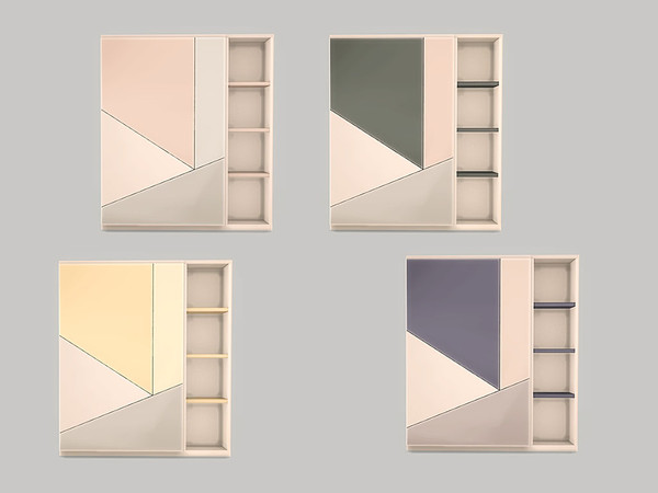 Sims 4 — Twinkle Star Kidsroom - Dresser by ung999 — Twinkle Star Kidsroom - Dresser Color Options : 4