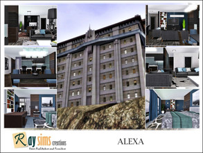 Sims 3 — Alexa by Ray_Sims — This apartment has 2 bedroom and 2 bathroom. Hope you enjoy it :) 