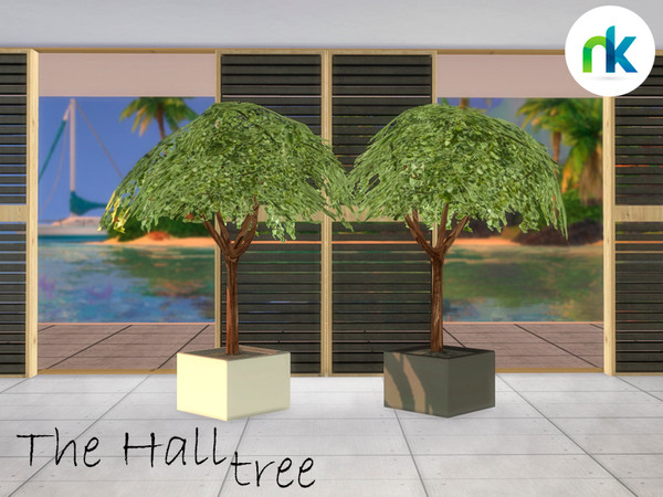 Sims 4 — Nikadema The Hall Tree by nikadema — I wanted to create a small tree with big branches. I love the result. I