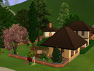 Sims 3 — Peaceful Cottage by orion_asteriou — 2 bedrooms, 1 bathroom near the waterfall for the people who love a