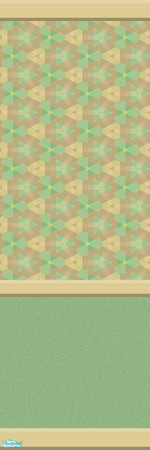 Sims 2 — GEOMS Wall 11_2 by KittenKiss — Ahhh its back again. Third time too - sets of 2 walls (one with pattern, one