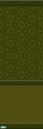 Sims 2 — GEOMS Wall 1_2 by KittenKiss — A funky set of wallpapers, matching carpet and lino. Each wall has 2 types - one