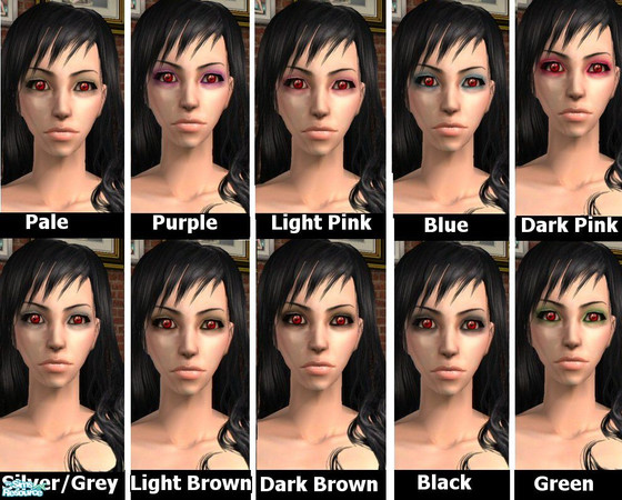 Sims 2 — "Perfect" Eyeshadow by Pixel-pixie123 — .