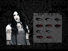 Sims 4 — [Spacebaba] Goth Lipsticks by Spacebaba — -TS4 -All gender -Teen to Elder -Lipstick Category