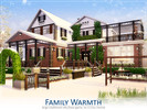 Sims 4 — Family Warmth by Lhonna — Traditional, large house for a family. The house is furnished, landscaped, tested and