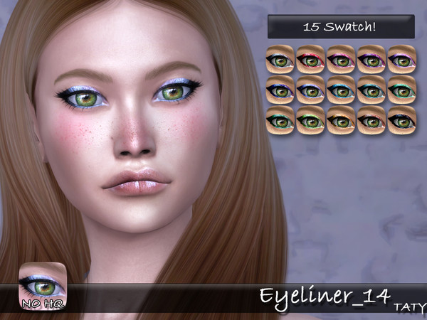 Sims 4 — [Ts4]Taty_Eyeliner_14 by tatygagg — - Female - Human, Vampire - Teen to Elder - Hq Compatible