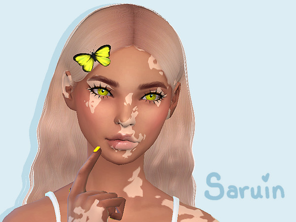 Sims 4 — Skin Detail| Vitiligo Set by Saruin — Wanted to try my hand at Vitiligo and after many false starts this is