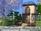 Sims 4 — Small Luxury House (4x4) by Mrs__Mr_Geek — Maybe the smaller house we can make for two sims with all facilities.