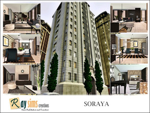 Sims 3 — Soraya by Ray_Sims — This apartment has 2 bedroom and 2 bathroom. Hope you enjoy it :) 