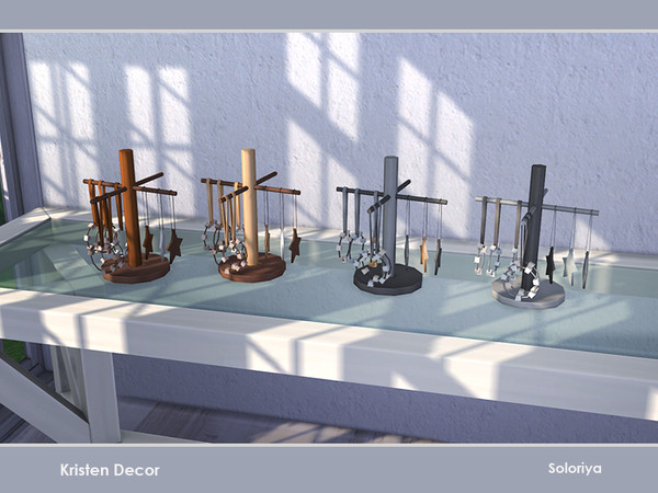 Sims 4 — Kristen Decor. Display Stand with Bracelets by soloriya — Display stand with bracelets and stars. Part of