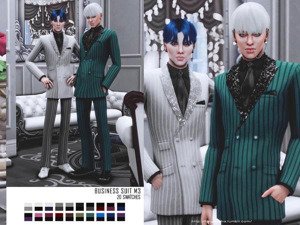 Sims 4 — helgatisha Business suit m3 by HelgaTisha — 20 swatches base game compatible custom thumbnail