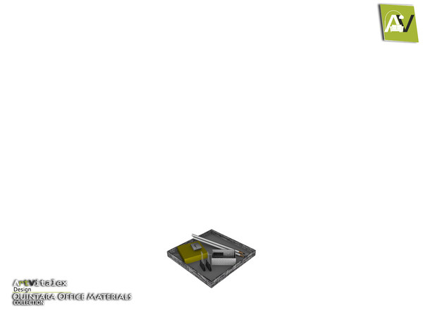 Sims 4 — Quintara Stationery Organizer by ArtVitalex — - Quintara Stationery Organizer - ArtVitalex@TSR, Jan 2020