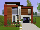 Sims 3 — Phoenix by jparham2 — This modern contemporary home is very spacious and features 4-5 bedrooms, upstairs bonus