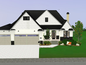 Sims 3 — Ingram Park by jparham2 — This New American style home features 3 bedrooms and 2 bathrooms, 3 car garage, large