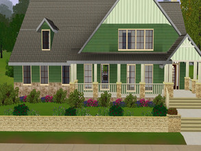 Sims 3 — Large Craftsman by jparham2 — This large craftsman style home has endless space for your sims family. This home