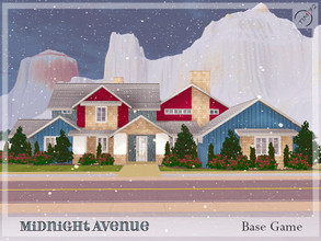 Sims 3 — Midnight Avenue by timi722 — Comfortable home for a medium family. Nursery room and kids room on the main floor.