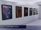 Sims 4 — TOOL Concert Posters by toolfan2 — 6 concert posters of the AMAZING band TOOL. Personally my favorite band ever!