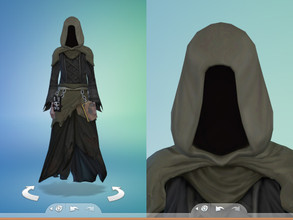 Sims 4 — Grim Reaper outfit (m and f) by gremlins696 — Comes as 2 parts (single .package file): Hood - Available under