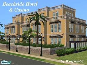 Sims 2 — Beachside Hotel & Casino by Wolfsim68 — This magnificent Hotel & Casino is the perfect place for a