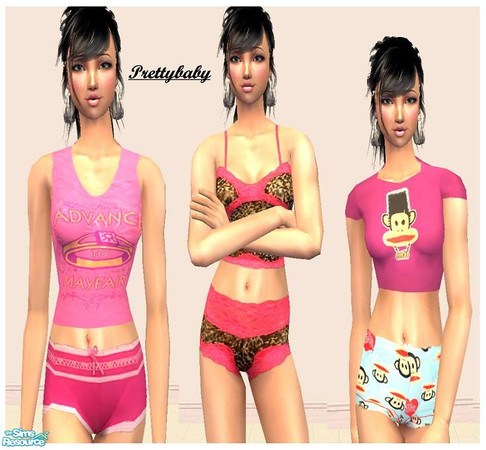 Sims 2 — af undie set by pretty_baby — 3 different types of undies for your adult simmies. no mesh is needed. enjoy!!