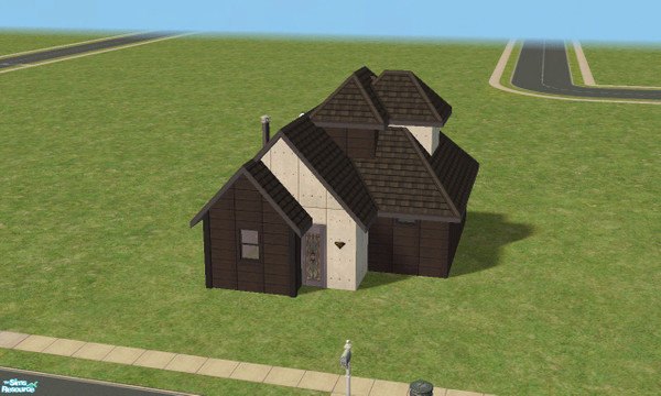 Sims 2 — Small House by blackcat1246 — My very first house to upload in TSR... This is a very small cozy lot for your