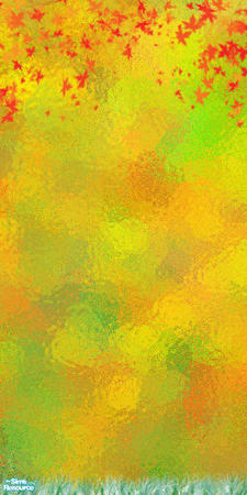 Sims 2 — Harmony of Autumn by Alyosha — let it always be Autumn in this house of mine... Part of my 4 SEASONS WALLPAPER