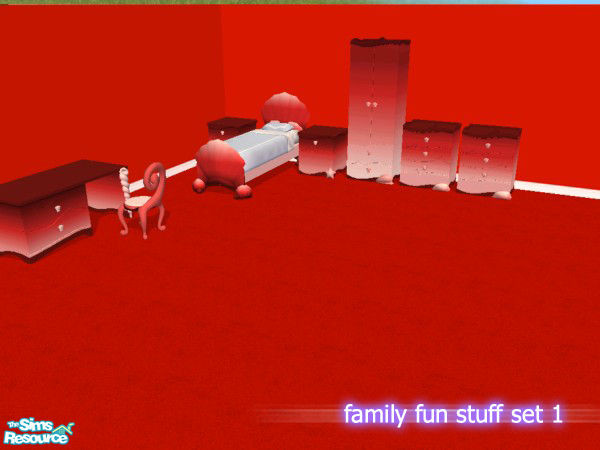 Sims 2 — Family Fun Stuff Set 1 by simmyfan2852 — Brighten up the aquatic theme from Family Fun Stuff with this bright