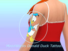 Sims 4 — MoonWorks_Donalds.DuckTattoov23 by Luna_Moon25 — This Tattoo Is only suitable for the list below! 