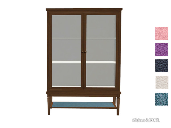 Sims 4 — Dining Flare - Cabinet Glass Doors by ShinoKCR — Inspired by Flare Series of Clive Christian In End Tables 