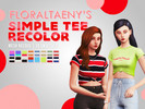 Sims 4 —  by floraltaeny — 18 swatches (3 color pop designs, 6 basic striped design, 3 luxury pattern design, 2 graphic